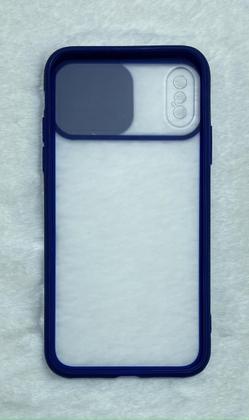 Imagem de Capinha Silicone Protege Câmera Compativel iPhone Xs 5.8 Translucida