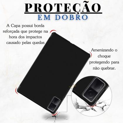 Imagem de Capinha Tpu Magnética Auto Sleep Xiaomi Redmi Pad 10.6 Preto