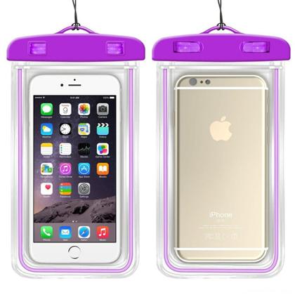 Imagem de Capinhas Capa De Celular À Prova D'água Proteção Impermeável Mergulhos Kit 2 Unidades