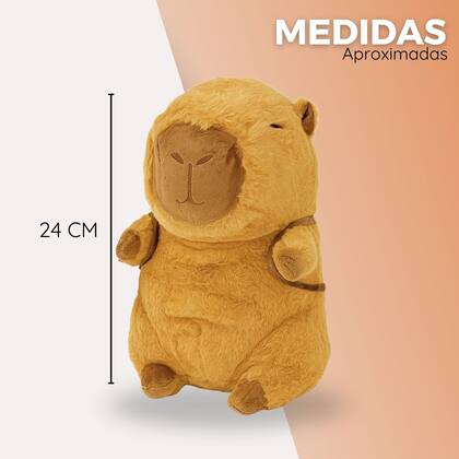 Imagem de Capivara de Pelúcia Modelos Com Som Música Capilovers