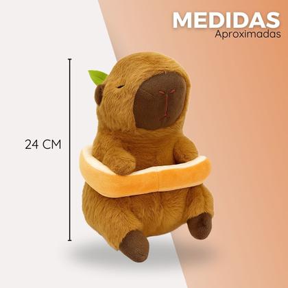 Imagem de Capivara de Pelúcia Modelos Com Som Música Capilovers