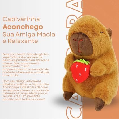 Imagem de Capivara de Pelúcia Modelos Com Som Música Capilovers