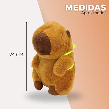 Imagem de Capivara de Pelúcia Modelos Com Som Música Capilovers