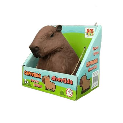 Imagem de Capivara Divertida Estique e Aperte 12cm - DM Toys