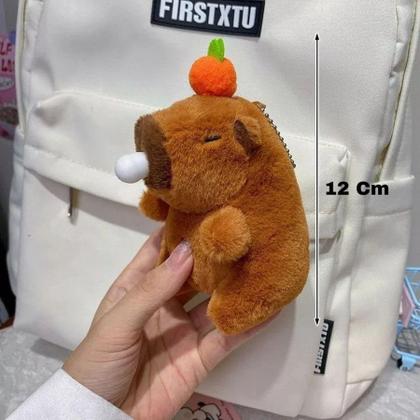 Imagem de Capivara Love - Chaveiro Pingente Em Pelúcia