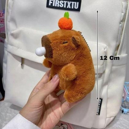 Imagem de Capivara Love - Chaveiro Pingente Em Pelúcia - Smactudo