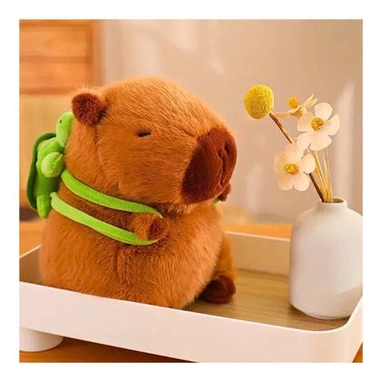 Imagem de Capivara Pelúcia 25cm Fofa Antialérgica Presente
