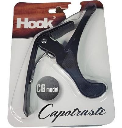 Imagem de Capotraste Para Violão Nylon Hook Cg Alumino Preto
