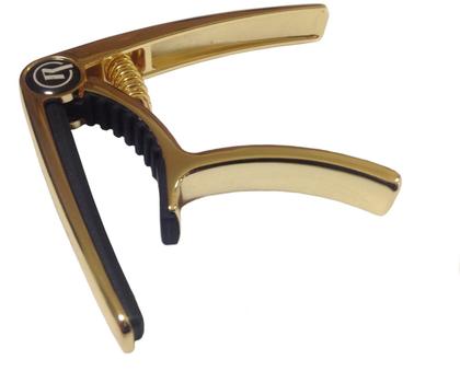 Imagem de Capotraste ronsani p/ violão nylon deluxe pro-r gold 1008