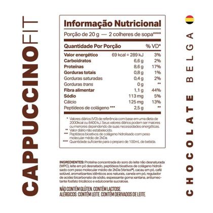 Imagem de Cappuccino Fit com Verisol (200g) - Sabor: Chocolate Belga