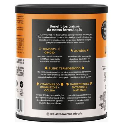 Imagem de Cappuccino Vegano Ultra Coffee Plant Power 220g