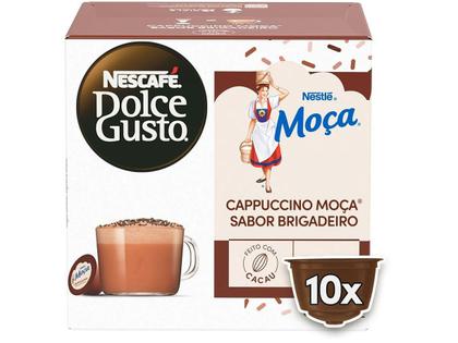 Imagem de Cápsula de Café Brigadeiro Nescafé Lungo Dolce Gusto Moça 10 Cápsulas