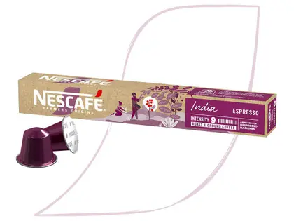 Imagem de Cápsula de Café Compatível com Nespresso Nescafé Farmers Origins Índia 10 Cápsulas