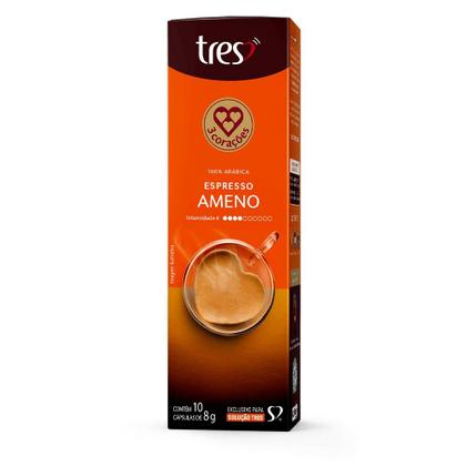Imagem de Cápsula de Café Espresso Ameno TRES 3 Corações