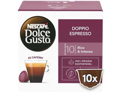 Imagem de Cápsula de Café Nescafé Dolce Gusto Doppio Espresso 10 Cápsulas