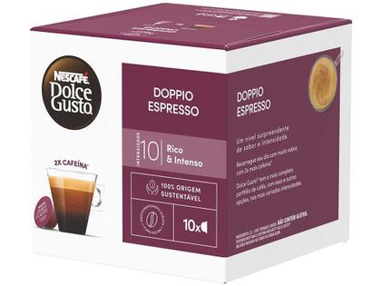 Imagem de Cápsula de Café Nescafé Dolce Gusto Doppio Espresso 10 Cápsulas