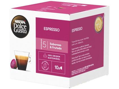 Imagem de Cápsula de Café Nescafé Dolce Gusto Espresso 10 Cápsulas
