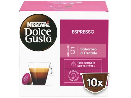 Imagem de Cápsula de Café Nescafé Dolce Gusto Espresso 10 Cápsulas