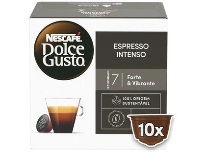 Imagem de Cápsula de Café Nescafé Dolce Gusto Espresso Intenso 10 Cápsulas