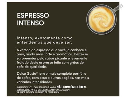 Imagem de Cápsula de Café Nescafé Dolce Gusto Espresso Intenso 10 Cápsulas