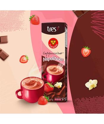 Imagem de Cápsula de Cappuccino Napolitano TRES 3 Corações