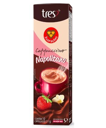 Imagem de Cápsula de Cappuccino Napolitano TRES 3 Corações