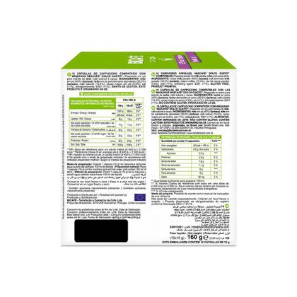 Imagem de Cápsula De Cappuccino Sem Açúcar Bicafé P/ Maq. Dolce Gusto