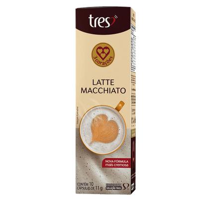 Imagem de Cápsula de Latte Macchiato TRES 3 Corações