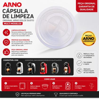 Imagem de Capsula De Limpeza Descalcificação Para Todas Arno Gusto Dolce Nestle