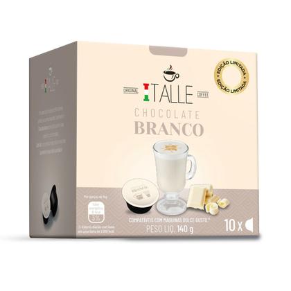 Imagem de Capsula Dolce Gusto Cafe Italle Chocolate Branco Cappuccino Bebidas Lácteas 50Und
