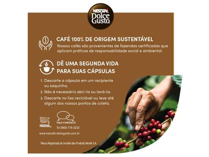 Imagem de Cápsula Nescafé Dolce Gusto Café Au Lait 10 Cápsulas