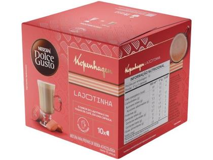 Imagem de Cápsula Nescafe Dolce Gusto & Kopenhagen Café Lajotinha 10 Unidades
