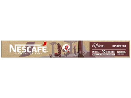 Imagem de Cápsula Nescafe Farmers Origins Café Africas 10 Unidades