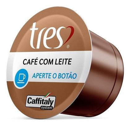 Imagem de Cápsula Três Corações Café Com Leite 10 Unidades 90g