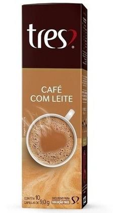 Imagem de Cápsula Três Corações Café Com Leite 10 Unidades 90g