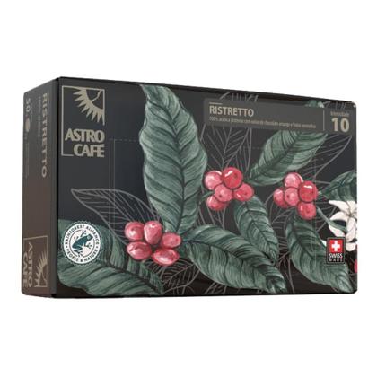 Imagem de Cápsulas Astro Café Pro 50 Un Ristretto Arábica Intenso Compatível Nespresso Professional