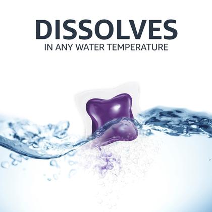 Imagem de Cápsulas de detergente para roupa Amazon Basics 120 pacotes com aroma de lavanda