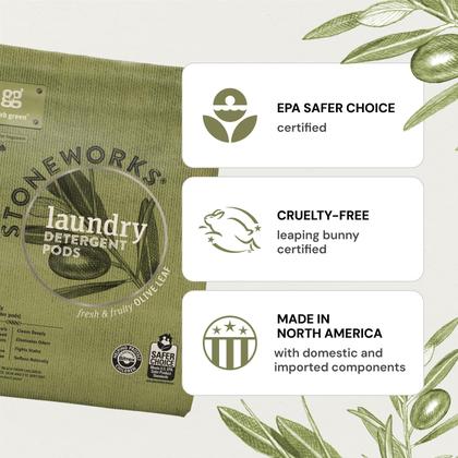 Imagem de Cápsulas de detergente para roupa Grab Green Stoneworks Oak Tree 50 Loads