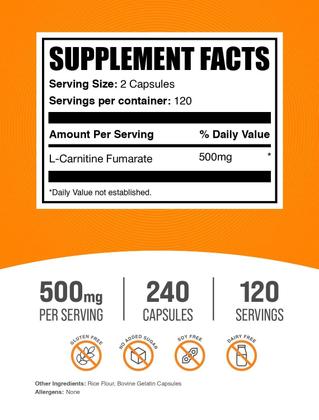 l carnitina fumarate beneficios quais os benefcios da l-carnitina L-carnitina Pura 2000mg 100% Pura Concentrada 120 Cpsulas se integran perfectamente en tu horario de suplementos Habas escuchado sobre la L-Carnitina?