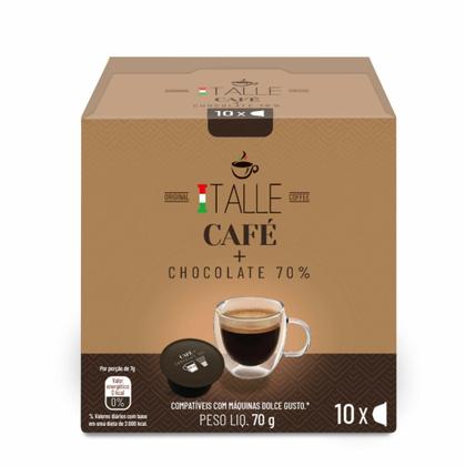 Imagem de Capsulas Dolce Gusto Chocolate Cappuccino Café Italle 4o Und