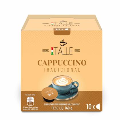 Imagem de Capsulas Dolce Gusto Chocolate Cappuccino Café Italle 4o Und