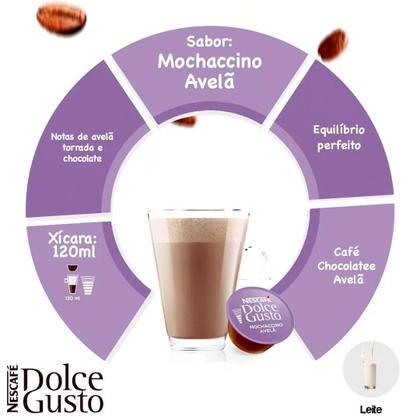 Imagem de Capsulas Nescafé Dolce Gusto Mochaccino Avelã