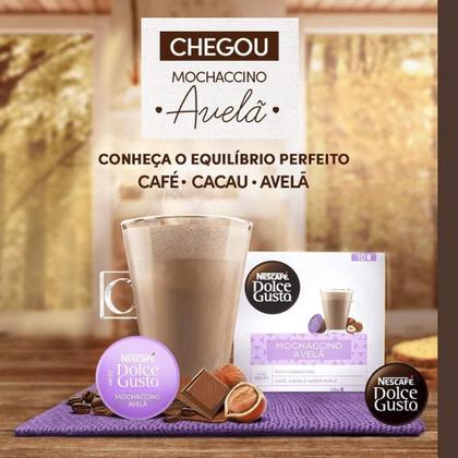 Imagem de Capsulas Nescafé Dolce Gusto Mochaccino Avelã