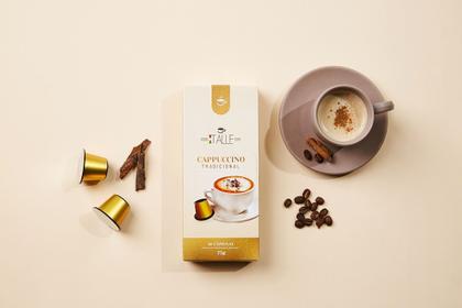 Imagem de Capsulas Nespresso Cappuccino Chá Café Italle 34 Capsulas