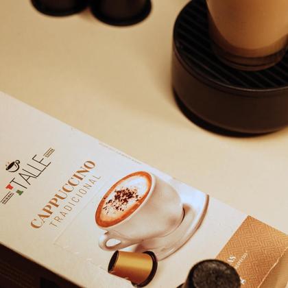 Imagem de Capsulas Nespresso Cappuccino Chá Café Italle 34 Capsulas
