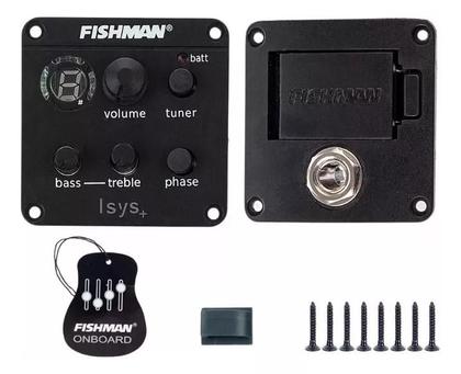 Imagem de Captador Ativo Fishman Isys + Afinador de Violão e Ukulele