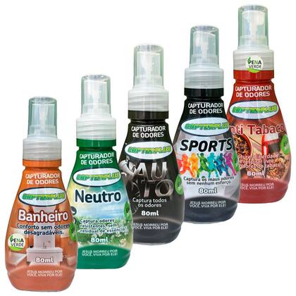 Imagem de Capturador de Odores 80ml Capterplus Pocket Captura Odores e Perfuma Criando uma Experiência Olfativa