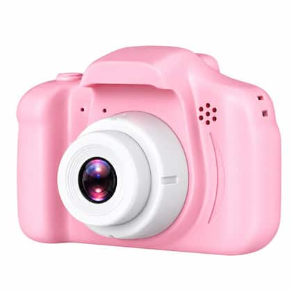 Capture a Magia! Câmera Digital Infantil Rosa HD Filma e Fotografa - Presente Perfeito Crianças