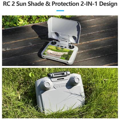 Imagem de Capuz solar e capa protetora para DJI Air 3/Mini 4 Pro RC2