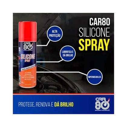Imagem de Car80 Silicone Sray Soluções Intelugentes 300ml